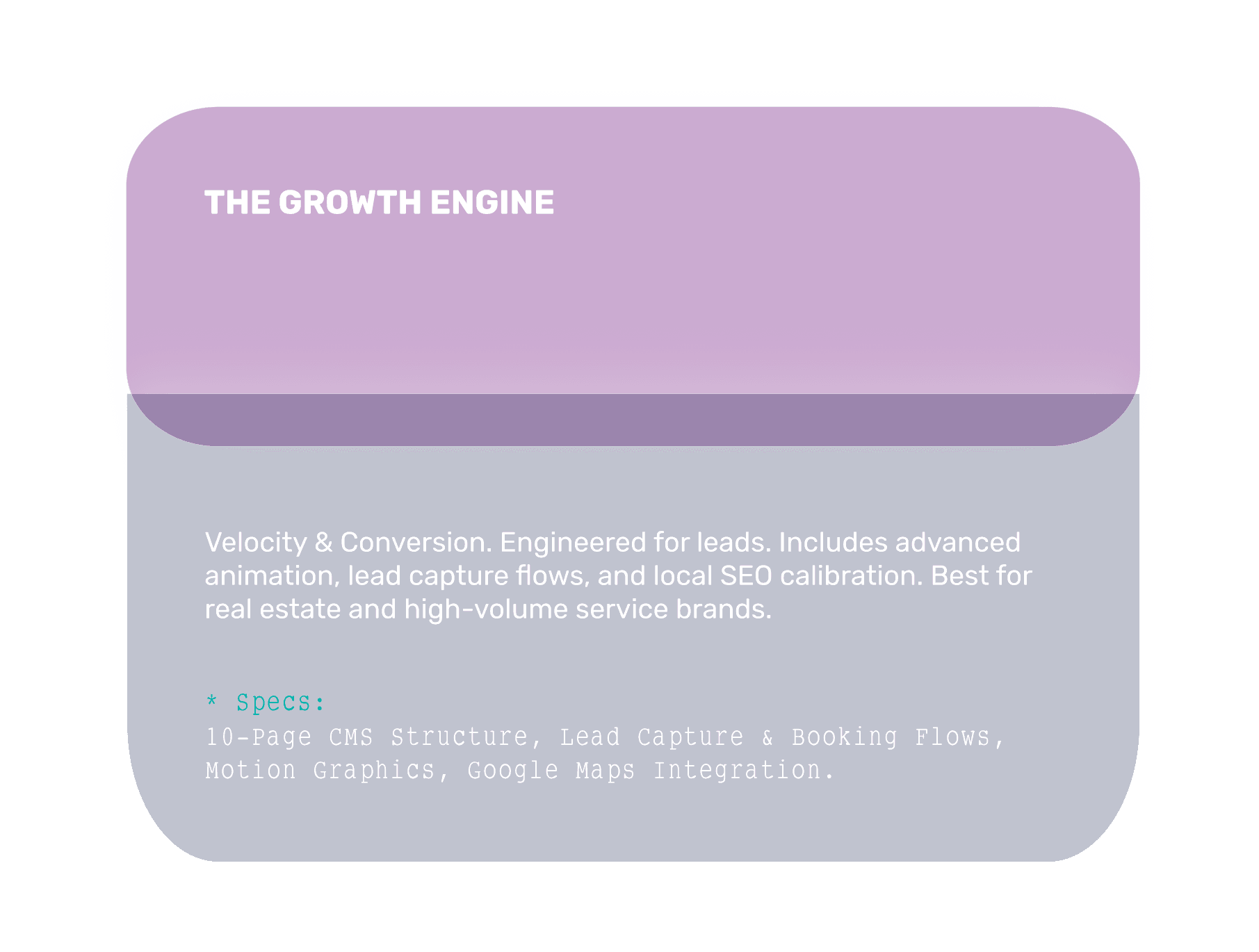 THE GROWTH ENGINE